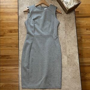 Calvin Klein Gray Midi Dress